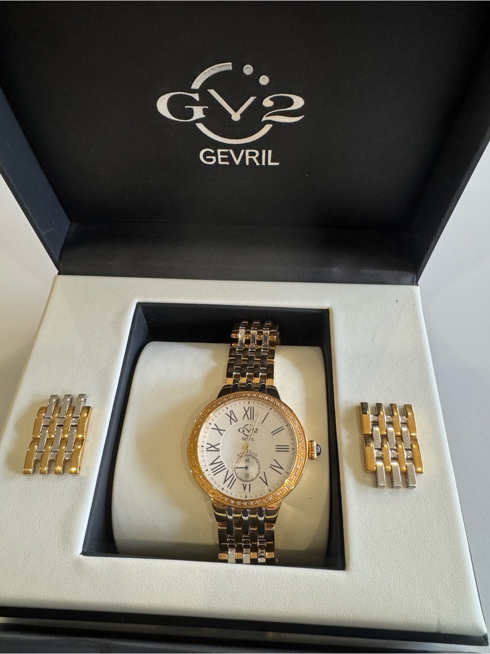 Gevril GV2 Astor limited edition two tone women’s watch